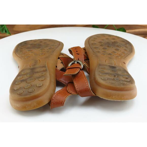 Born concept Sz 6 M Brown Slingback‎ Synthetic Women Sandals - Picture 6 of 7